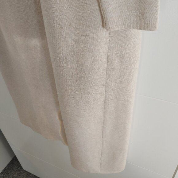 Max Sport Women's Long Cardigan Sweater, Color: Heather Stone, Size: Small - Picture 10 of 16